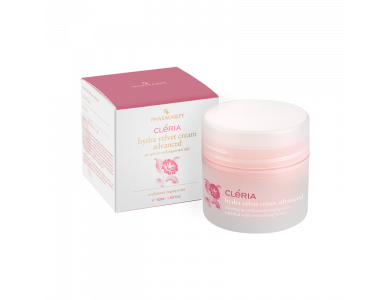 Pharmasept Cleria Hydra Velvet Cream Advanced, 24ωρη Κρέμα Με 3πλο Υαλουρονικό Οξύ, 50ml
