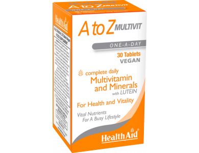 Health Aid AtoZ Active MultiVitamin 30tabs