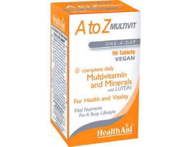 Health Aid AtoZ Active MultiVitamin 90tabs