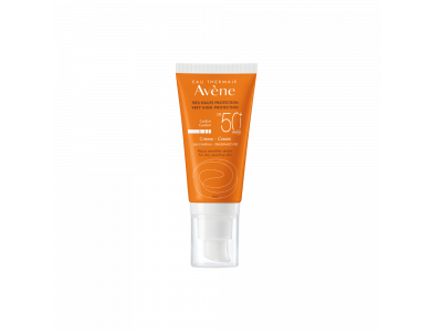 Avene Solaire Creme SPF50+ Sans Parfum Αντηλιακή Κρέμα Προσώπου Χωρίς Άρωμα, για Ξηρή & πολύ Ξηρή Επιδερμίδα, 50ml