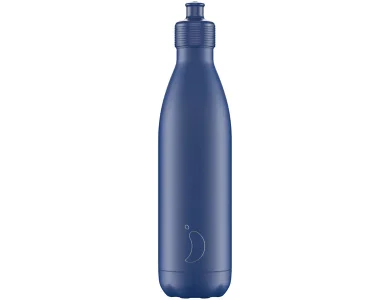 Chillys Sport Matte Blue, Ανοξείδωτος Θερμός Για Υγρά, 750ml