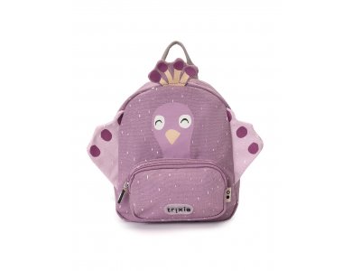 Trixie Backpack Mrs. Peacok, Σακίδιο-Τσάντα Πλάτης, Παγώνι, 23 x 31 x 12 cm, 1τμχ