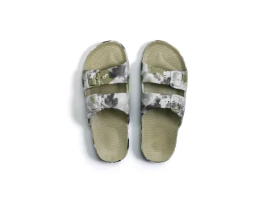 Freedomoses Γυναικεία Slide Σανδάλια, Bandhani Khaki, No28-29