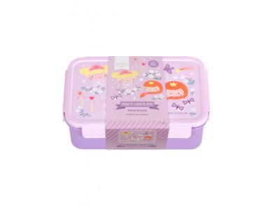 A little lovely company: Δοχείο φαγητού Bento με χωρίσματα- 1,2 L - Princesses