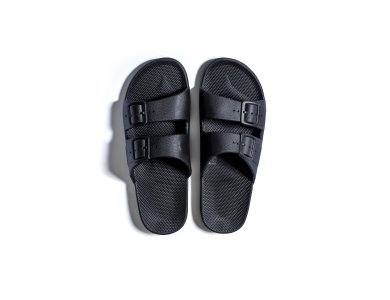 Freedomoses Unisex Slide Σανδάλια, Black, No46-47