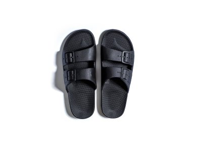 Freedomoses Unisex Slide Σανδάλια, Black, No45-46