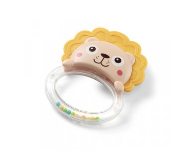 BabyOno: Κουδουνίστρα με Μασητικό, Λιονταράκι, 1τμχ