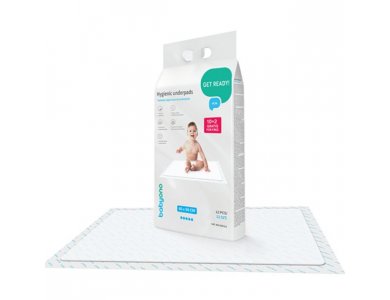 BabyOno: Πολυχρηστικό σελτεδάκι μιας χρήσης 40*60εκ. 10 τεμάχια + 2 δώρο