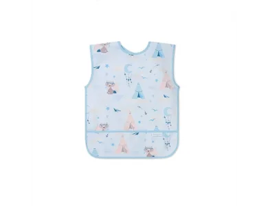 BabyOno Αδιάβροχη σαλιάρα Raccon, 2-4 χρονών, 1τμχ