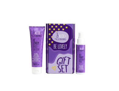 Aloe+ Colors Be Lovely Gift Set Body Lotion 150ml & Be Lovely Hair and Body Mist, 100ml