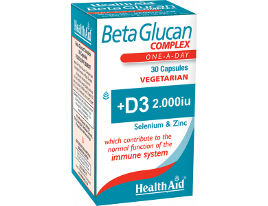 Health Aid  BetaGlucan Complex 30vegs.caps