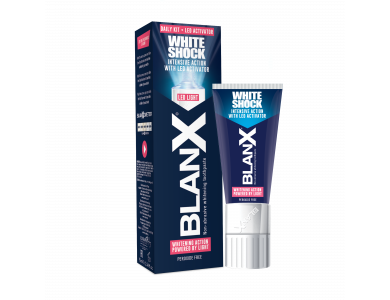 Blanx White Shock Protect With LED Oδοντόκρεμα Λεύκανσης με Λαμπάκι Led, 50ml