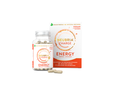Neubria Charge Energy, Συμπλήρωμα Διατροφής για Πνευματική Εγρήγορση, 60caps