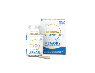 Neubria Spark Memory, Συμπλήρωμα Διατροφής για Μνήμη & Πνευματική Απόδοση, 60caps