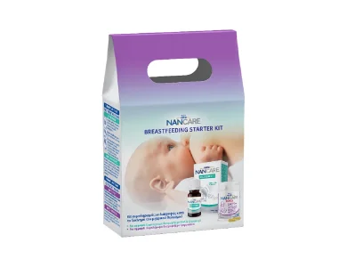 Nestle Nancare Breastfeeding Starter Kit, Πακέτο Συμπληρωμάτων Διατροφής για Χρήση κατά τη Διάρκεια του Μητρικού Θηλασμού 2τμχ