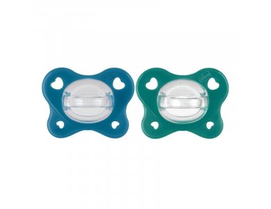 Chicco Physioforma Dual Soft Σετ Σιλικονούχες Πιπίλες για 16-36 Μηνών, 2τμχ