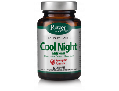 Power Health Classics Platinum Cool Night Φυσική Φόρμουλα κατά της Αϋπνίας, 30 caps