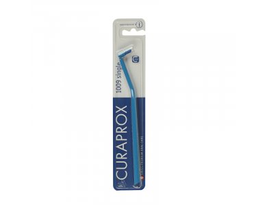 Curaprox CS 1009 Single Toothbrush Οδοντόβουρτσα με Ειδικό Ορθοδοντικό Σχεδιασμό Μονοθύσανη