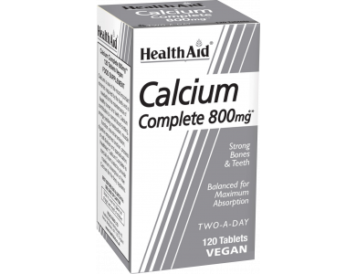 Health Aid Calcium Complete 800mg, 120tabs