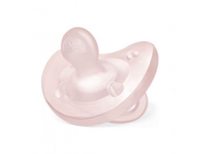 Chicco PhysioForma Soft Πιπίλα Σιλικόνης Ροζ 0-6m, 1τμχ