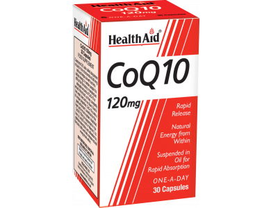 Health Aid mega CoQ10 120mg 30caps