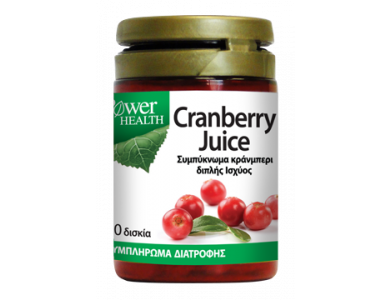 Power Health Cranberry Juice 4500 mg Για την προστασία του ουροποιητικού, 30 tabs