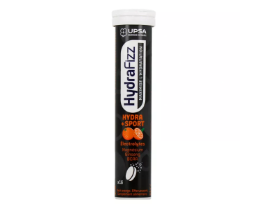 Upsa Hyrdrafizz Ηλεκτρολύτες Hydra + Sport 16 Tabs
