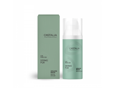 Castalia Dermopur Exfoliating Booster, Ρυθμιστική Κρέμα Προσώπου Για Ήπιο Peeling, 50ml