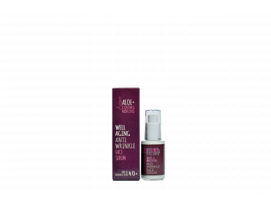 Aloe+Colors Well Aging Antiwrinkle Face Serum, Αντιρυτιδικό Serum Προσώπου, 30ml