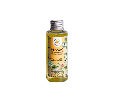 Mikado Diffuser Vanilla, Αρωματικό χώρου με sticks Βανίλια, 100ml