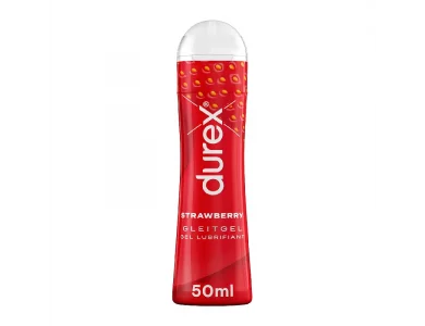 Durex Lube Strawberry, Λιπαντικό Φράουλα, 50ml