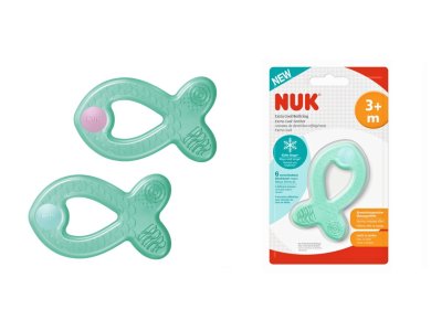 Nuk Δακτύλιος Οδοντοφυΐας Extra Cool με Δροσιστική Δράση & Δράση Μασάζ, 3m+, 1τμχ