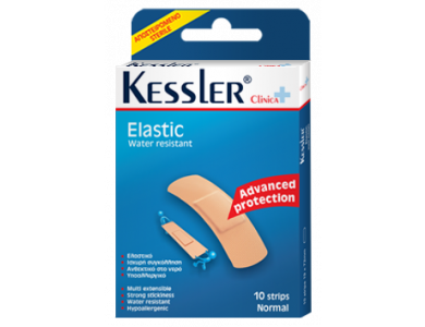 Kessler Elastic Strips Normal - Αυτοκόλλητα Strips, 10τμχ