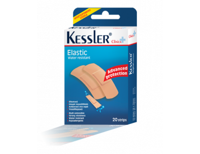 Kessler Elastic Strips Large - Αυτοκόλλητα Strips, 20τμχ