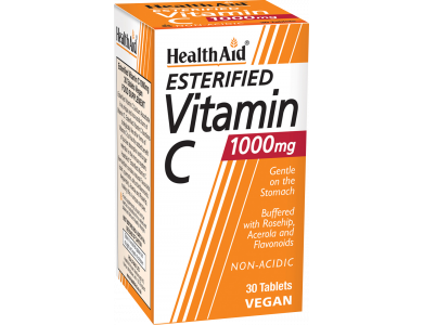 Health Aid Esterified Vitamin C 1000mg Βιταμίνη C με Μορφή Ασκορβικού Ασβεστίου 30tabs