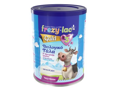 Frezylac Gold 3 Πίνω & Μεγαλώνω, Βιολογικό Ρόφημα Γάλακτος σε Σκόνη για μετά τον 12ο μήνα, 400gr