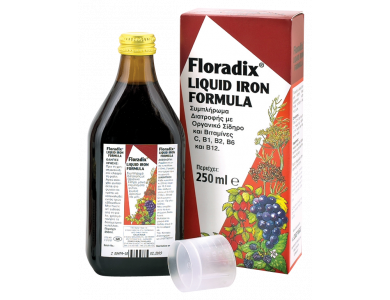 Power Health Floradix Γυναικείο Τονωτικό Συμπλήρωμα, 250ml