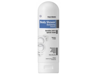 Frezyderm Revitalizing Body Shower Καθαριστικό Σώματος για Ευαίσθητη Επιδερμίδα, 200ml