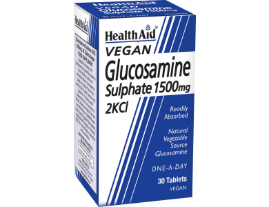 Health Aid Vegan Glucosamine Sulphate  1500mg 30tabs