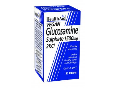 Health Aid Vegan Glucosamine Sulphate  1500mg 30tabs
