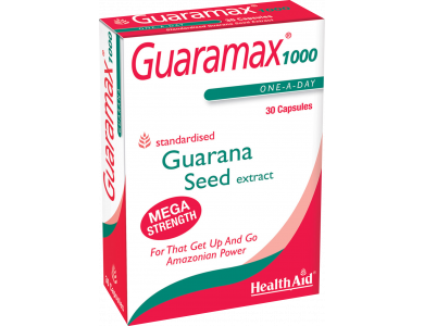 Health Aid Guaramax Guarana 1000mg 30caps