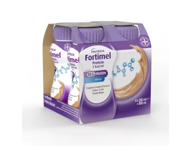 Nutricia Fortimel Extra 2 Kcal Υπερθρεπτικό Συμπλήρωμα Υψηλής Ενέργειας Με Γεύση Μόκα, 4x200ml