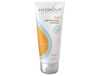 Hydrovit Sun Emulsion SPF30 Αντηλιακό Γαλάκτωμα, 100ml