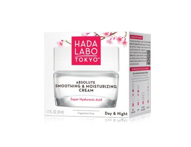 Hada Labo Tokyo Absolute Smoothing & Moisturizing Cream. Ενυδατική Κρέμα Προσώπου Πρωί & Βράδυ, 50ml