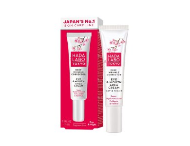 Hada Labo Tokyo Deep Wrinkle Corrector Eye and Mouth Area, Κρέμα για Μάτια & Χείλη, 15ml