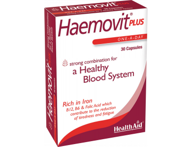 Health Aid Haemovit Plus 30caps