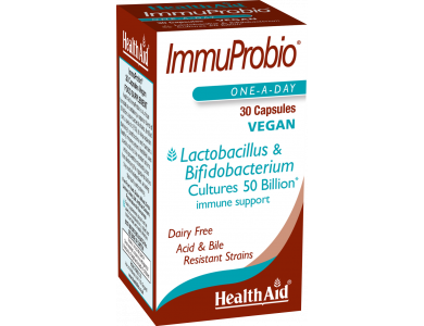 Health Aid ImmuProbio 50billion  30veg.caps