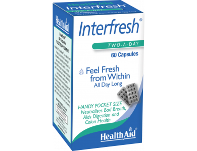 Health Aid Interfresh Breath Fresh  60caps