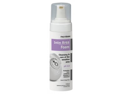Frezyderm Intim Area Foam pH4 Απαλός Αφρός Καθαρισμού της Ευαίσθητης Περιοχής κατά την Αναπαραγωγική Ηλικία, 150ml
