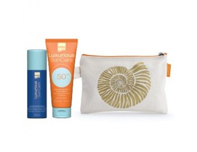 Luxurious SunCare Promo Hair Protection Spray 200ml & Antioxidant Sunscreen Invisible Spray Spf50+, 200ml & Δώρο Νεσεσέρ 1 Τεμάχιο